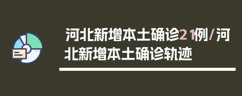 河北新增本土确诊21例/河北新增本土确诊轨迹