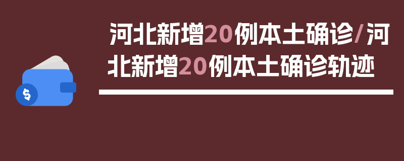 河北新增20例本土确诊/河北新增20例本土确诊轨迹