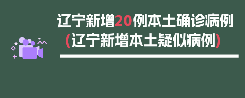 辽宁新增20例本土确诊病例(辽宁新增本土疑似病例)