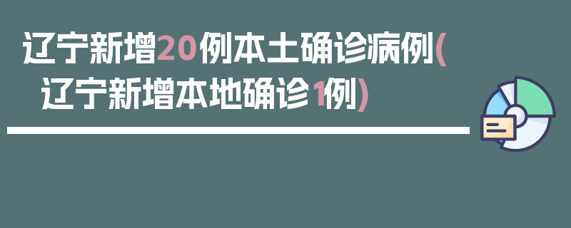 辽宁新增20例本土确诊病例(辽宁新增本地确诊1例)